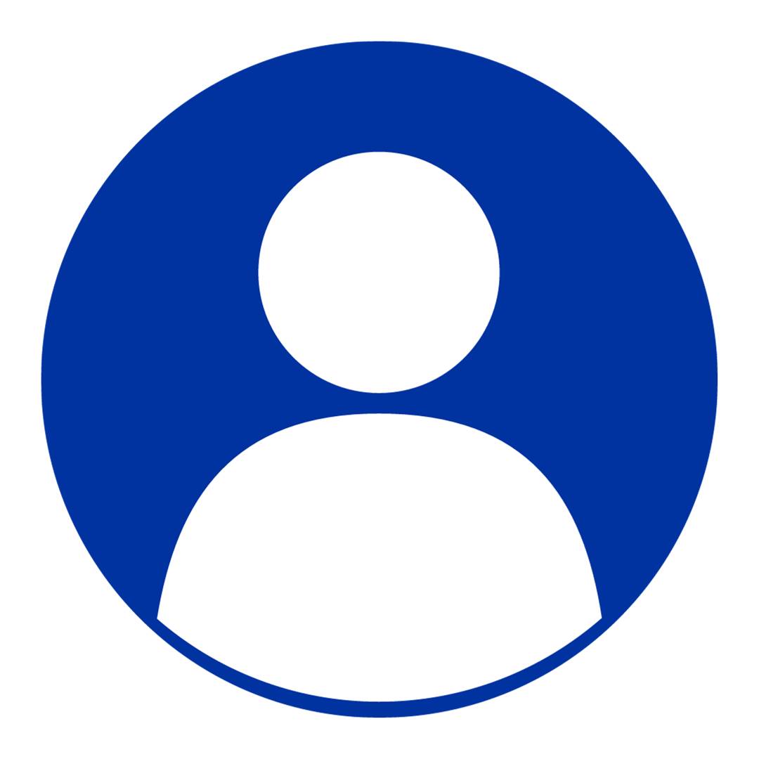Blue Avatar Icon